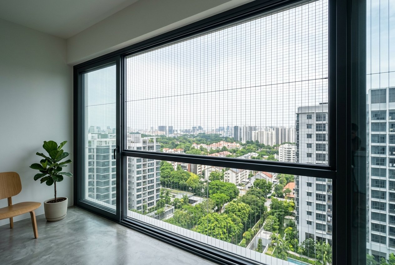 Window safety net installation Vizag